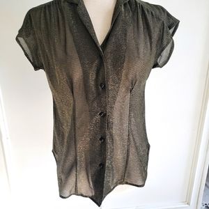 🚦STOP LIGHT🚦VINTAGE GOLD METALLIC